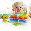 Hape Double Rainbow Stacker - Kid Playing