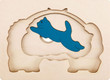 George Luck Cats Layered Puzzle