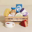 Le Toy Van Honeybake Cheese & Dairy In Crate Food Basket