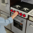 Ultimate Elite Espresso Play Kitchen stove top