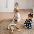 Qtoys Wooden Car Play Set