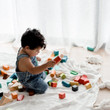 Natural Rainbow Blocks 86 pcs