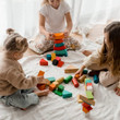 Qtoys Jumbo Rainbow Blocks 86 pcs