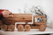 Qtoys Soild Wooden Truck
