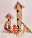 Qtoys Natural Bamboo Gnome Play World