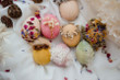 wooden craft eggs