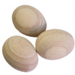 DIY wooden eggs