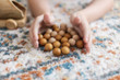 wooden balls