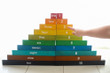 montessori counting rods