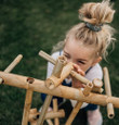 Qtoys Outdoor Construction  Bamboo Building Set