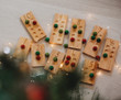 wooden counting tiles
