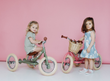 Trybike Pink Vintage Trybike, Cream Tyres and Chrome lifestyle picture