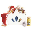 Le Toy Van Honeybake Groceries & Scanner Pretend Play Food Shopping Market Set