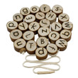 Alphabet Threading Set
