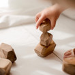 Qtoys Natural Wooden Gems in play