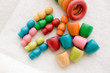 Qtoys Rainbow People Cups and rings