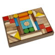 Qtoys Natural colour wooden blocks