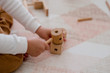 Natural Wood Construction Set