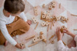 Qtoys Natural Wood Construction Set 2