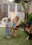 Qtoys Bamboo Water Mill