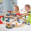hape railways bucket builder set in action