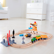 hape crossing and crain set