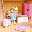 Dovetail Bedroom Wooden Furniture Set for Dolls House