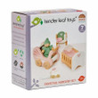 Tender Leaf Toys Dovetail Nursery Wooden Furniture Set for Dolls House1