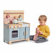 Tender Leaf Toys Mini Chef Home Kitchen with boy playing