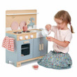 Tender Leaf Toys Mini Chef Home Kitchen with girl playing