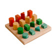 qtoys wooden shape and size puzzle