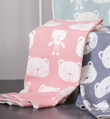 David Fussenegger Blush Bears Allover Cot