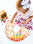 Little Pegz Natural Rainbow