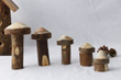 Qtoys wooden treetop mushrooms