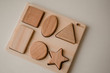 Qtoys Chunky Shape contains six geometric shapes