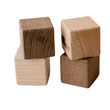 4 wooden blocks of Birthday Set