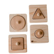 Qtoys Single Shape Puzzle set of 4