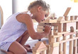 natural wooden blocks