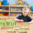 Viga Magnetic Tracing Letters Lowercase 1 Child Using