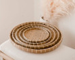 Qtoys Bamboo Circle Trays