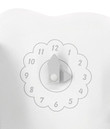 PolarB Grey Play Kitchen with Accessories clock