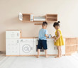 viga modern home corner set with fridge