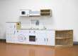 Sink (White) together with the rest of the Viga kitchen line