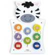 viga wall game zebra shape sorter