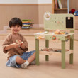 kids work bench green