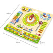 viga clock and calendar interactive activity board size