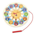 Viga Magnetic Bead Trace Clock Toy