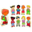 Viga Magnetic Kid Blocks is a set of 4 magnetic blocks in the shape of different sorts of kids!