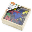 Viga Magnetic Letters wooden box