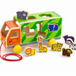 Viga Pull-Along Shape Sorter Animal Truck
